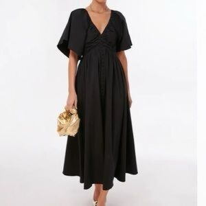 Tuckernuck Black Viviana Maxi Dress NWT